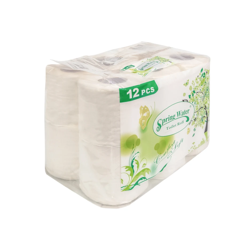High Quality Virgin Wood Pulp Coreless Toilet Paper Roll Disposable Toilet Tissue