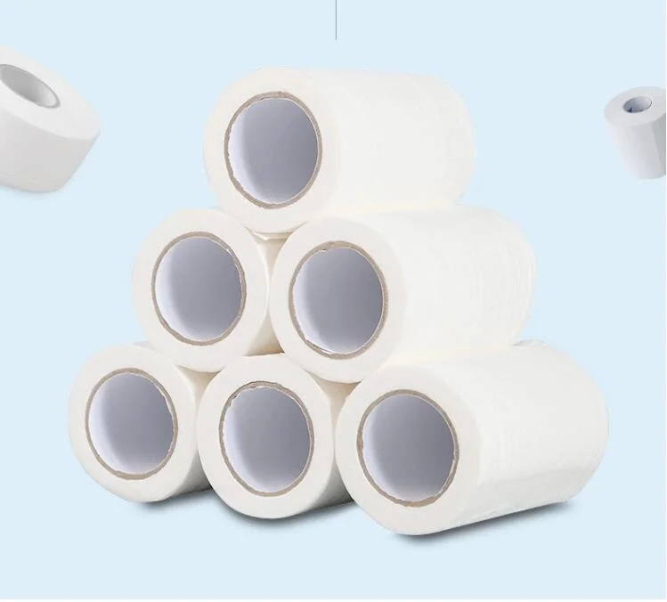 Pure Native Wood Pulp Paper Coreless Household Toilet Paper Towel Wholesale