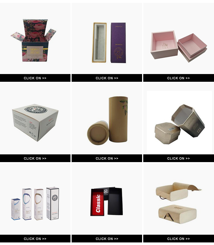 Manufacturer Sell Colored Rectangular Paper Box for Cosmetic Products Packing