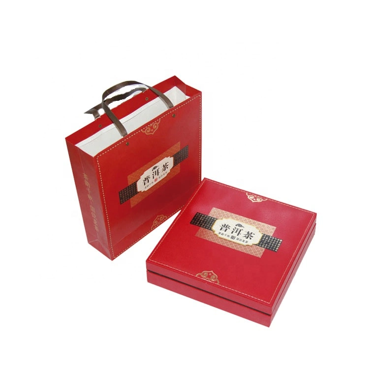 Red Luxury Paper Gift Storage Packaging Box Inside Paper Insert
