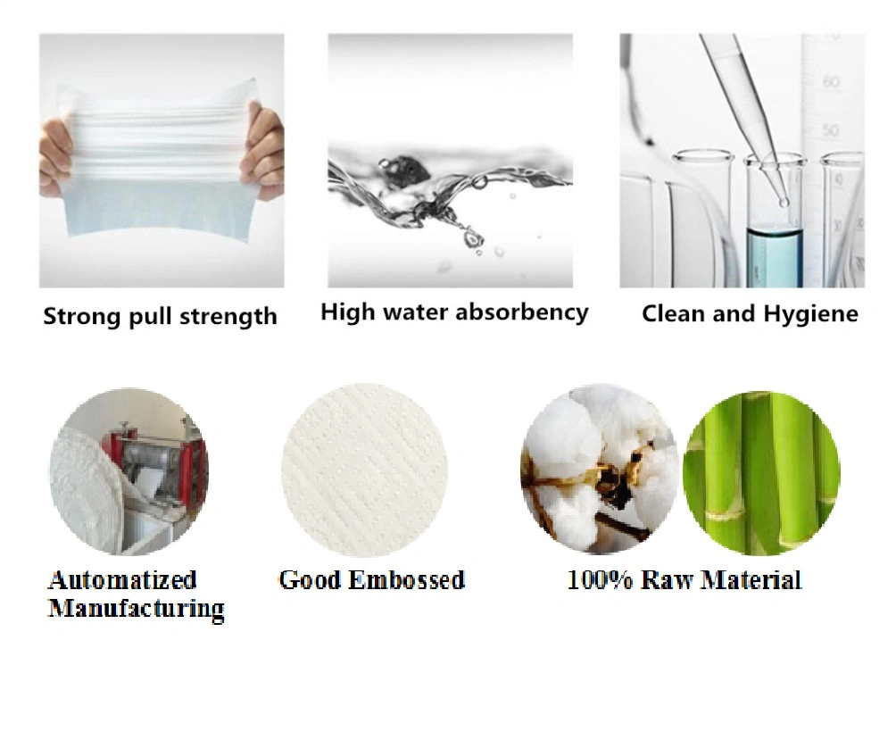 Hygenic Factory Direct Wholesale Soft 100% Virgin Recycle Bamboo Toilet Paper Roll