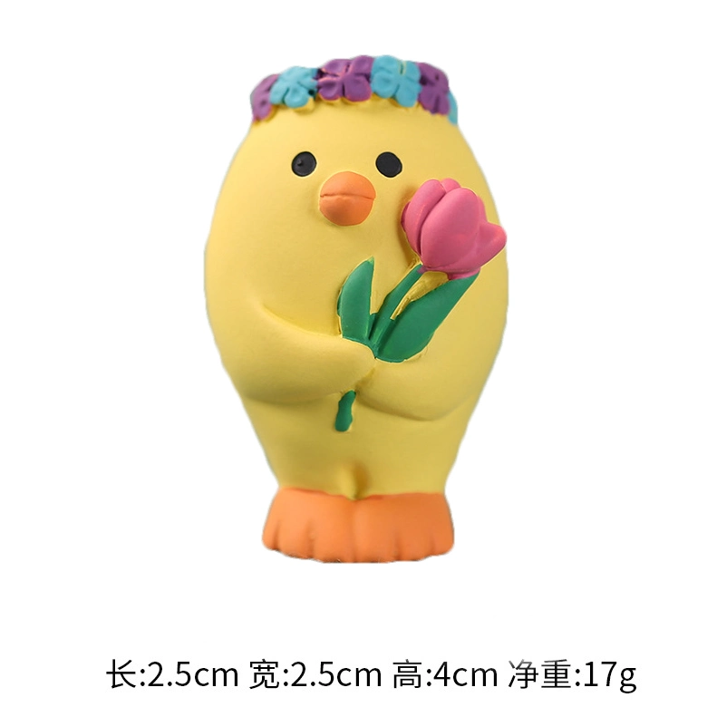 Resin Easter Chick Eggs Easter Decors Figurines for Party Home Holiday