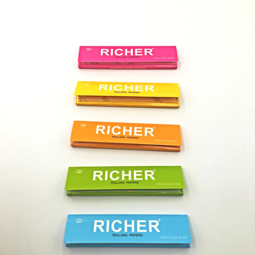 Richer Brand Colored Package Rolling Paper 107X44mm