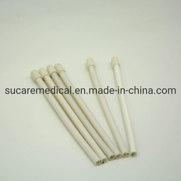 White/White Disposable Dental Saliva Ejectors 100PCS/Bag