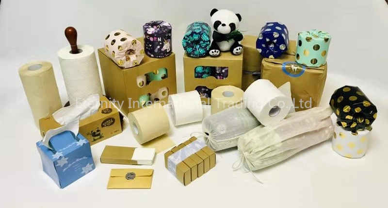 100% Wood Pulp Super Soft Toilet Roll Tissue Paper