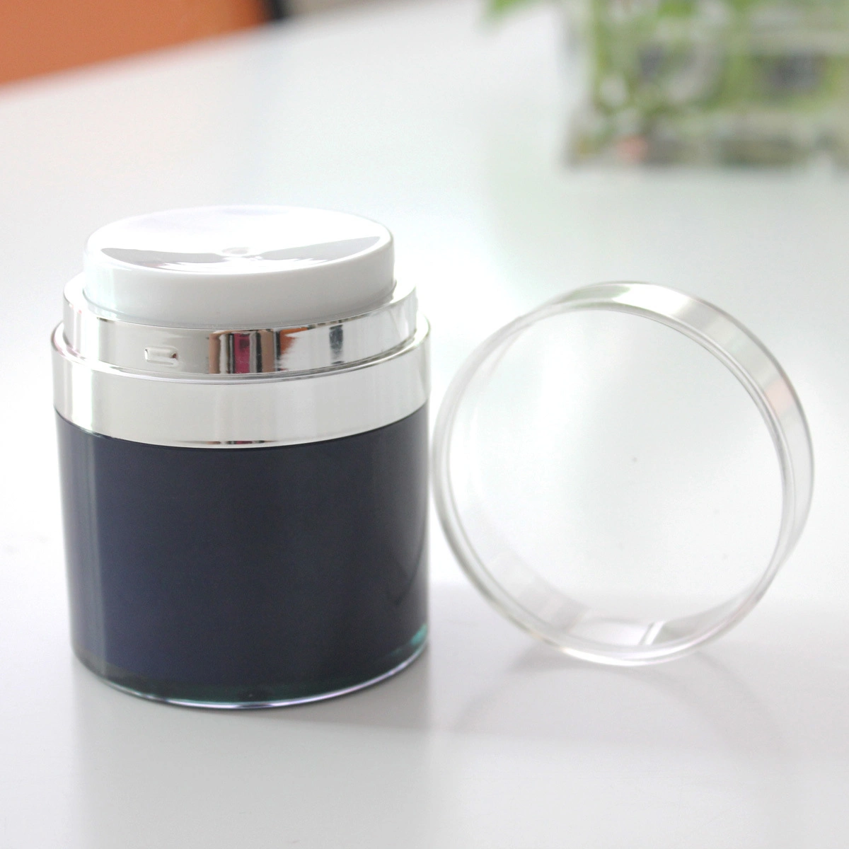 Glass Cosmetic Jar Set
