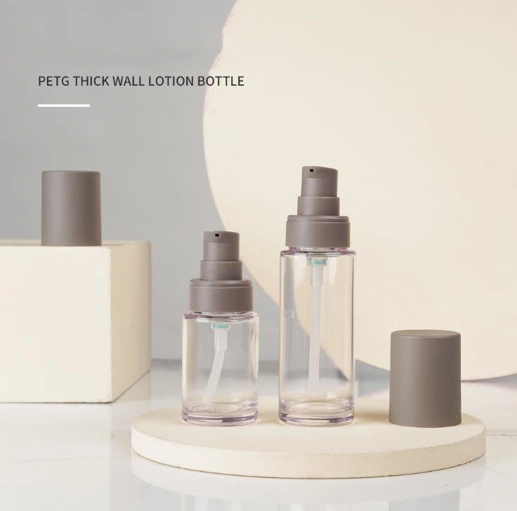 30ml 50ml PETG Airless Pump Bottle Liquid Foundation Plastic Cosmetic Packaging Bottles