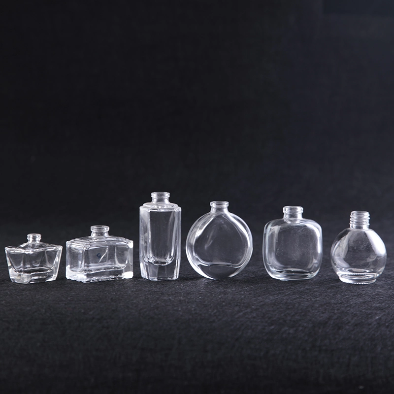Airtight Cosmetic 30ml 1oz Refillable Perfume Bottle Portable Square Empty Glass Atomizer Bottle with Spray Applicator