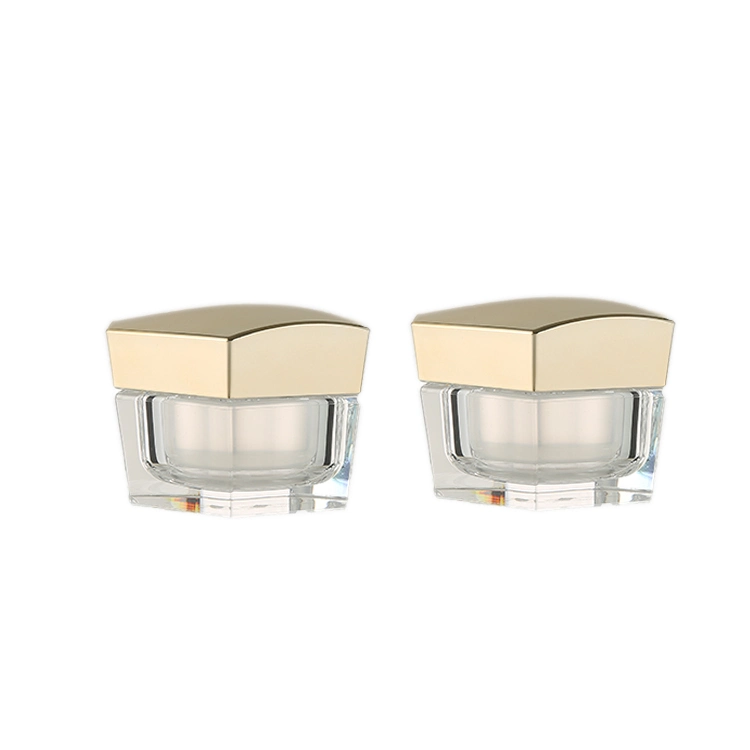 15ml 30ml 50ml Facial Body Cream Packaging Jar Skin Care Acrylic Cream Jar