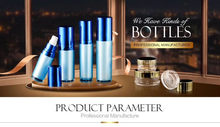 Luxury 100ml Foundation Plastic Bottle, Essential Oil Airless Pump Bottle