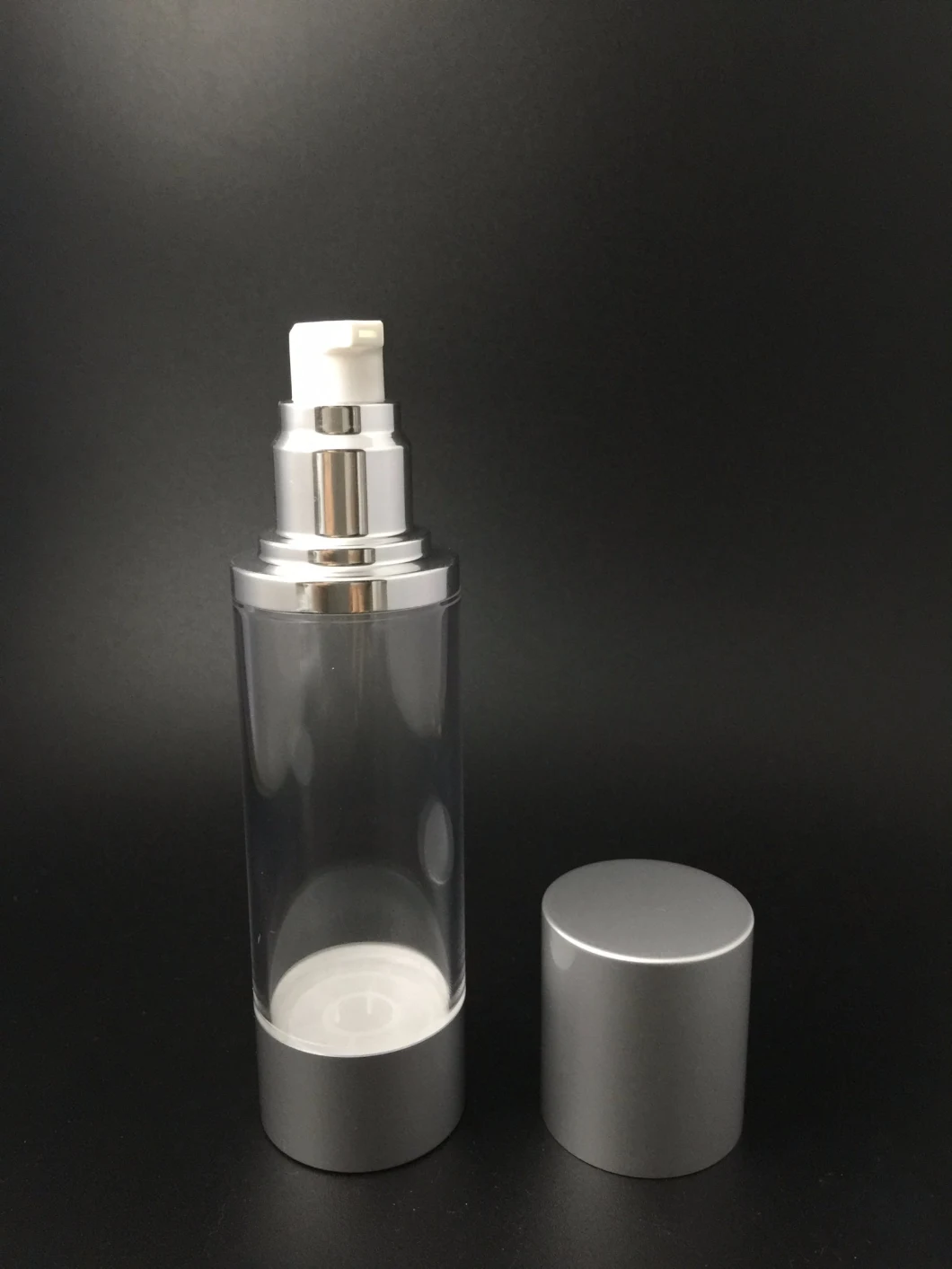 50ml Acrylic Airless Bottles Airless Lotion Pump for Cosmetic Packaging