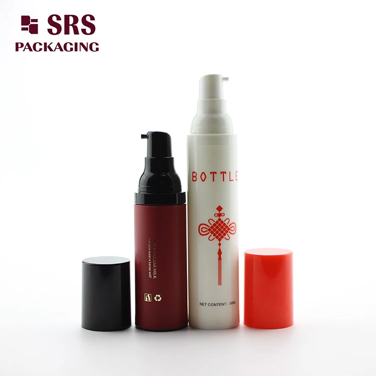 Cosmetic Skincare Container 15ml 30ml 50ml PP Airless Lotion Pump Bottle