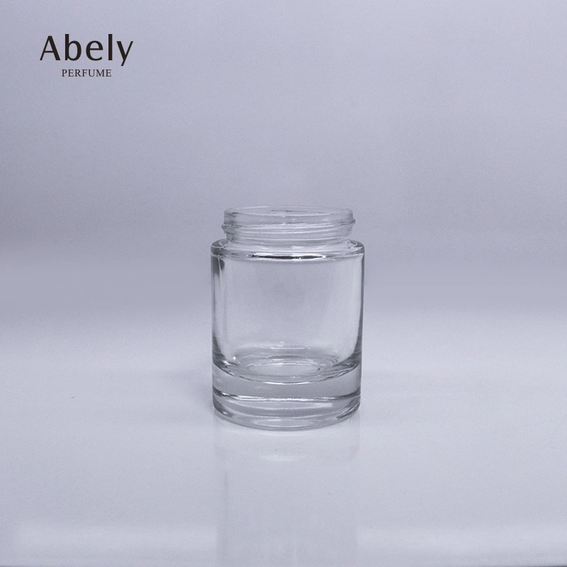 Luxury Empty Cosmetic Packaging Glass Face Cream Jars