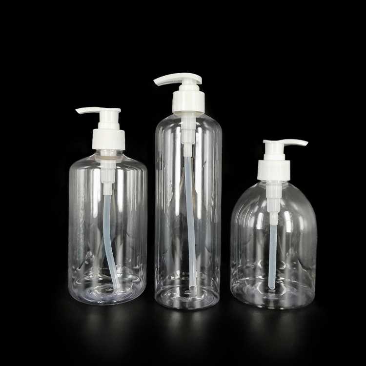 Supplier 200ml 500ml 1000ml Shampoo Empty Plastic Pump Bottle Hand Washing Liquid Bottle Empty Packaging