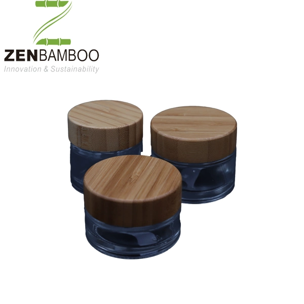 Hot Sale Bamboo Cream Jar 30g/30ml Skin Care Cream Jar Bamboo Packaging