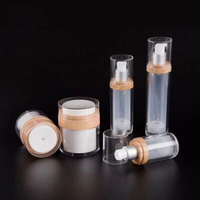 Clear Airless Cream Jar for Skincare Packaging (PPC-ARCJ-010)