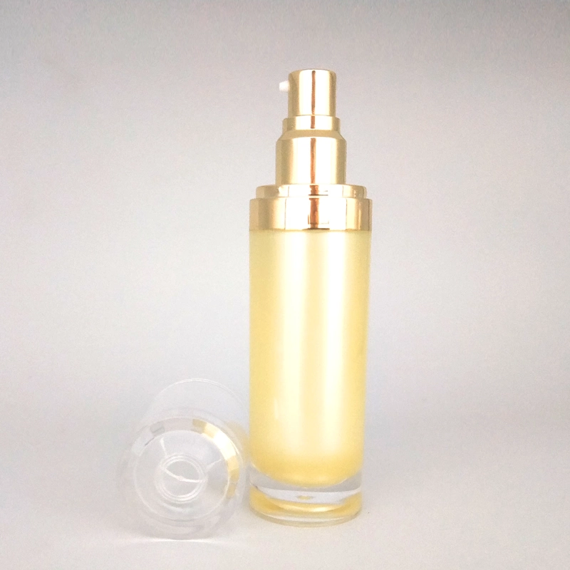 Manufacturer 30ml 50ml 120ml Acrylic Cosmetic Cream Jar Luxury Airless Lotion Pump Bottle