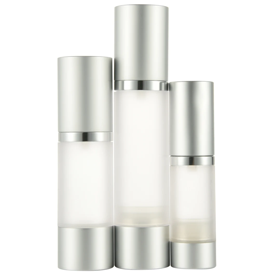 15ml 30ml 50ml 60ml Luxury Airless Lotion Pump Bottle Cosmetic Packaging for Skin Cream Bottles