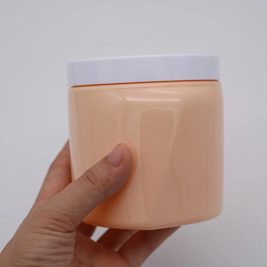500ml Cosmetic Cream Jar Pet Plastic Jar for Hair Care for Body Butter