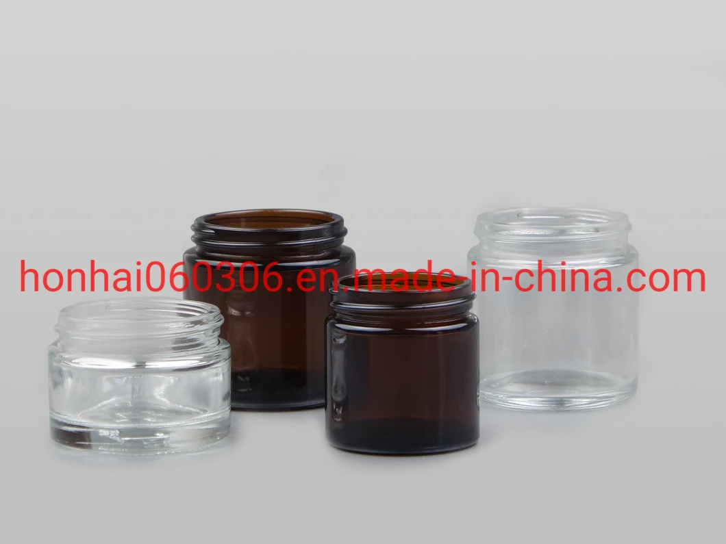20g, 30g, 50g 100g Glass Face Cream Jar