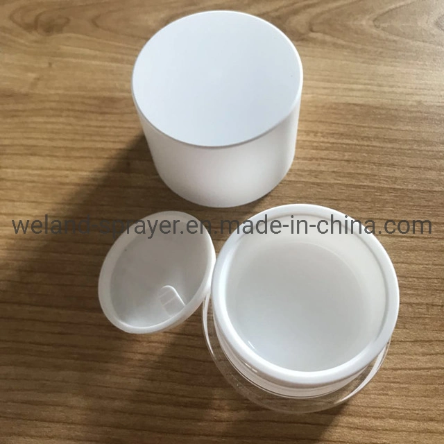 Acrylic Plastic Type and Plastic Base Material Face Cream Jars
