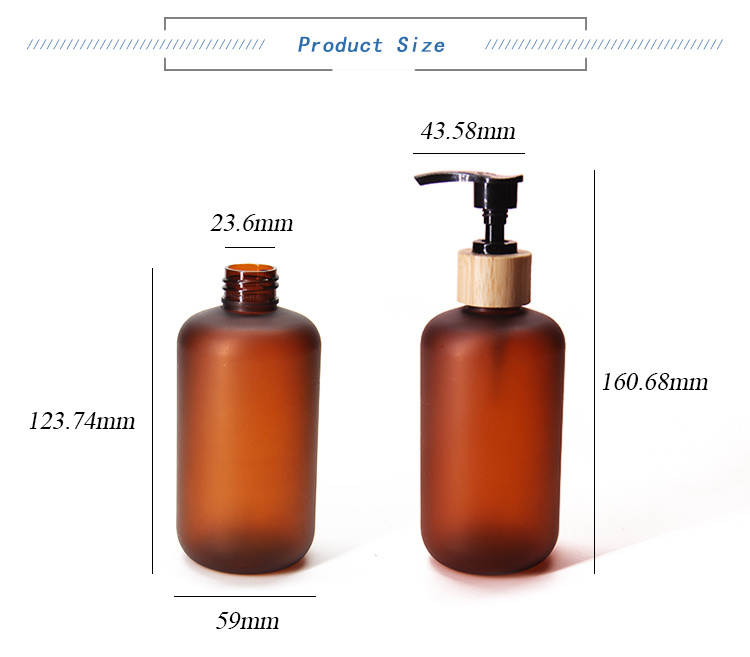 Pet Plastic Bottles 100ml 120ml 150ml 200ml 250ml Lotion Pump Bottle for Cosmetic Packaging