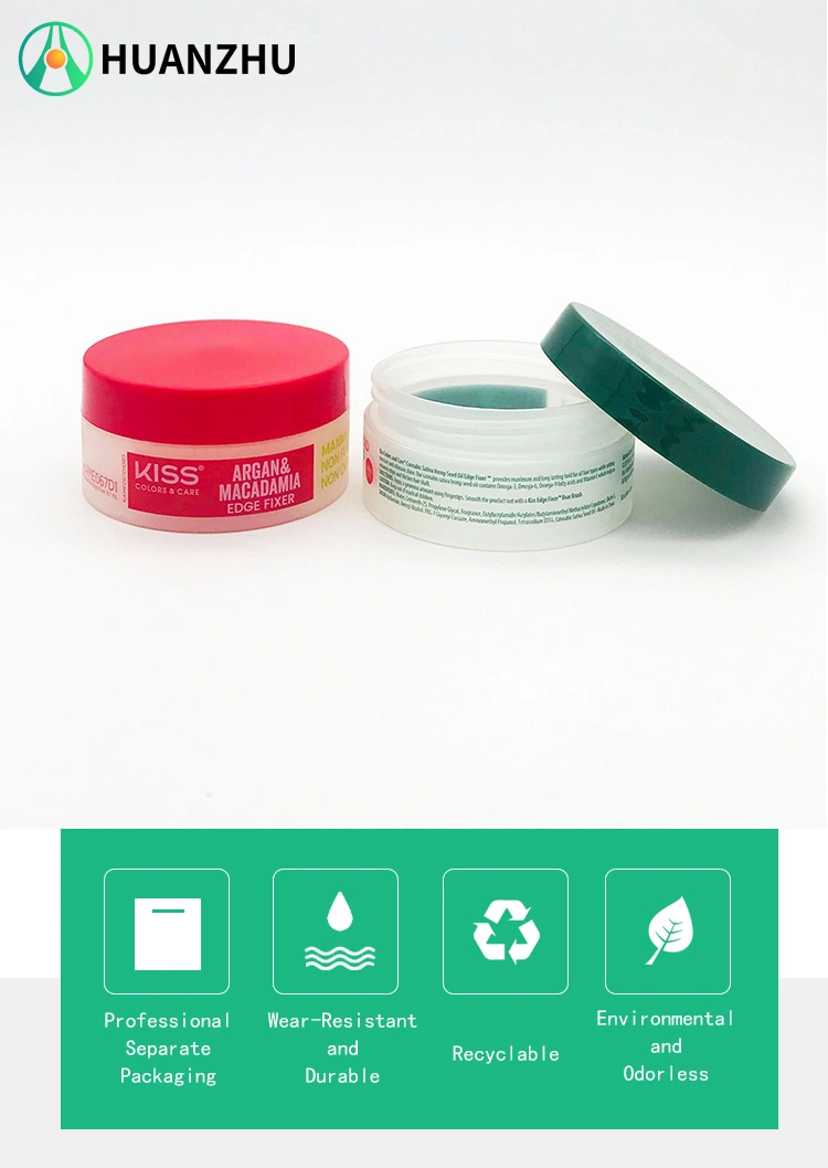 80g Cosmetic Cream Jar Skin Care Cream Matt PP Plastic Jar with Screw Cap