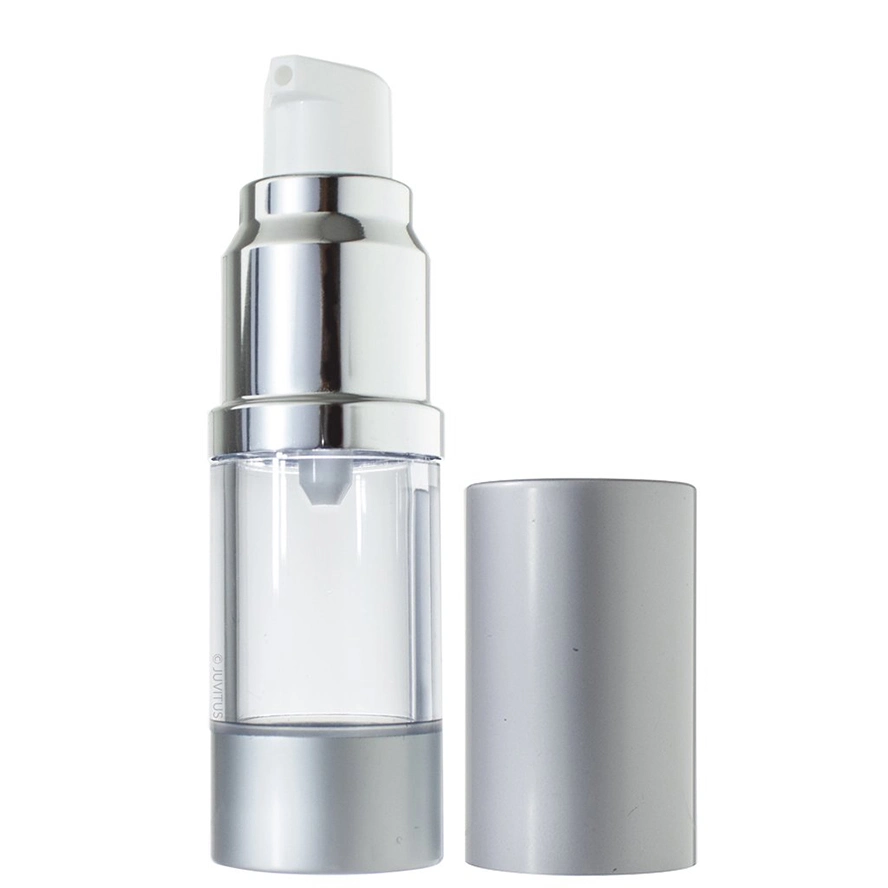 Wholesale 15 Ml/30ml Silver Color Airless Lotion Bottle with Airless Pump