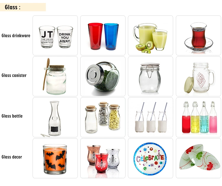 120ml/580ml/750ml Glass Mason Jar Glass Creative Ice Cream Jar