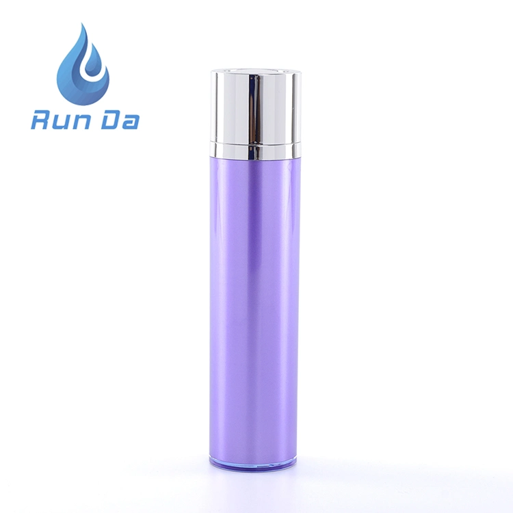 Hot 15ml 30ml 50ml Cosmetic Airless Dispenser Plastic Bottle, Airless Pump Bottle with Swith Pump