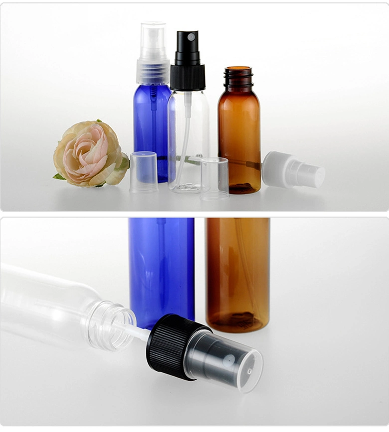 Imirootree 30ml/50ml/60ml/70ml Airless Lotion Bottle Cosmetic Airless Pump 75% Alcohol Plastic Bottle