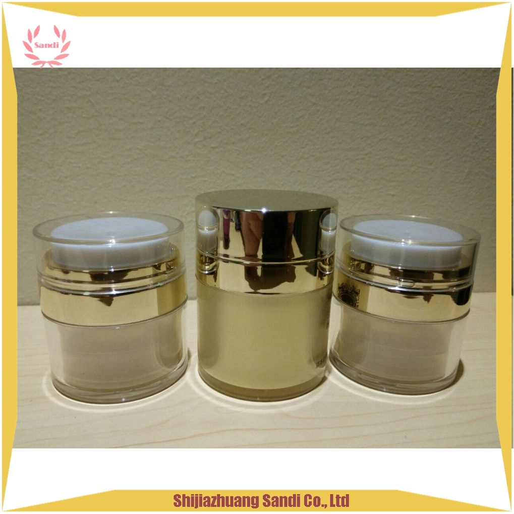 Face Cream Airless Cosmetic Jar-Chinese Glass Airless Cosmetic Jar