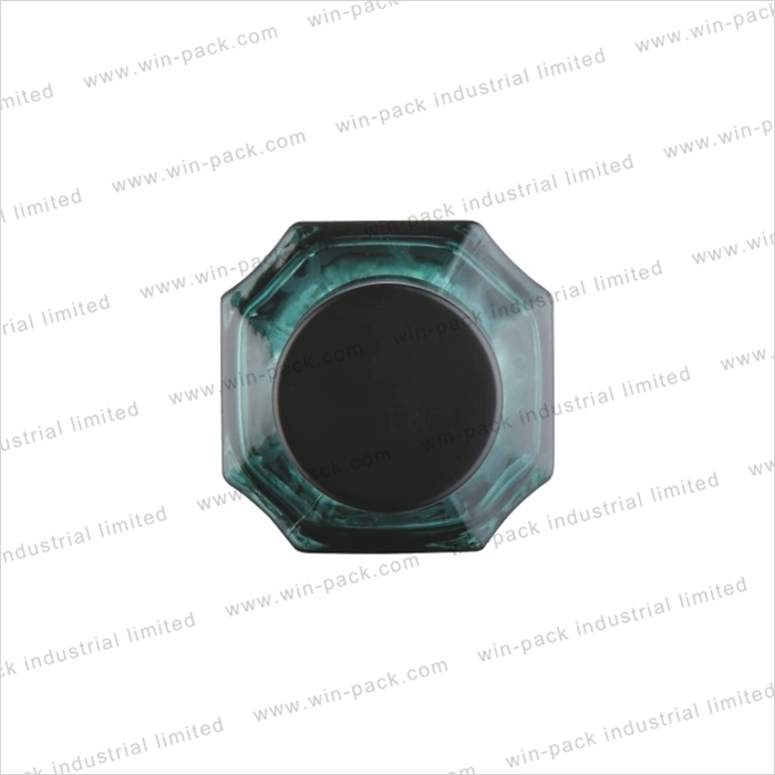 Luxury Gradient Color Cosmetic Packaging Glass Face Cream Jar 30g 50g Luxury Jar Cosmetic Jar