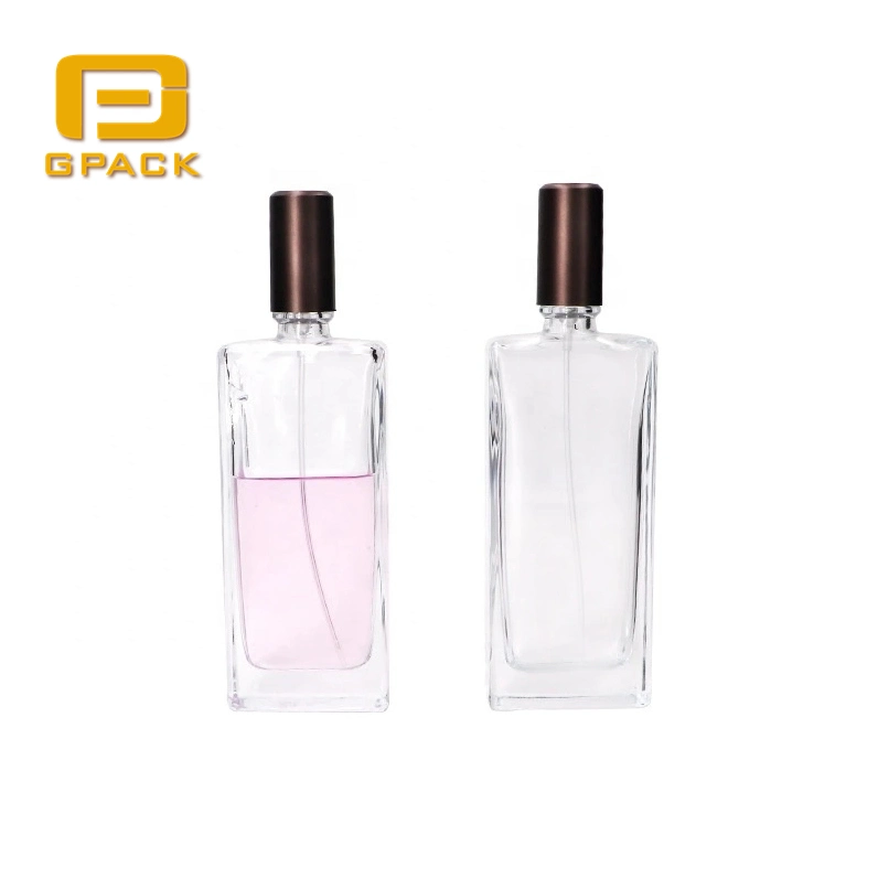Empty 30ml 50ml 100ml Jo Malone Glass Perfume Bottle Cheap Natchem Cologne Gold Perfume Bottle with Squeeze Pump Refillable Airless Pump Bottles Factory