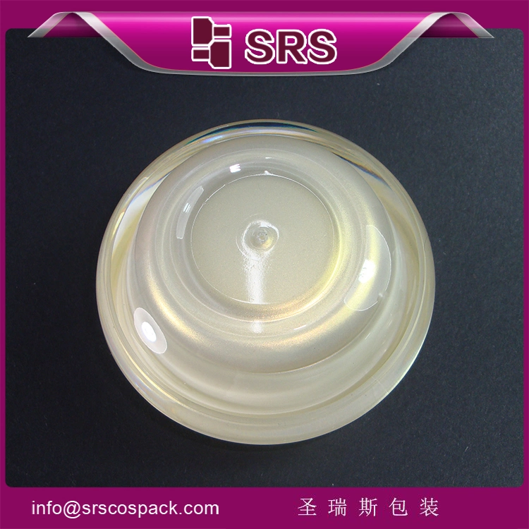 Wholesale Pearl White 120ml Cream Plastic Cosmetic Luxury Jars