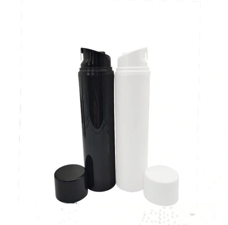 Cosmetic Container 30 50 80 100 120 150ml Black/White Lotion Pump Airless Bottles