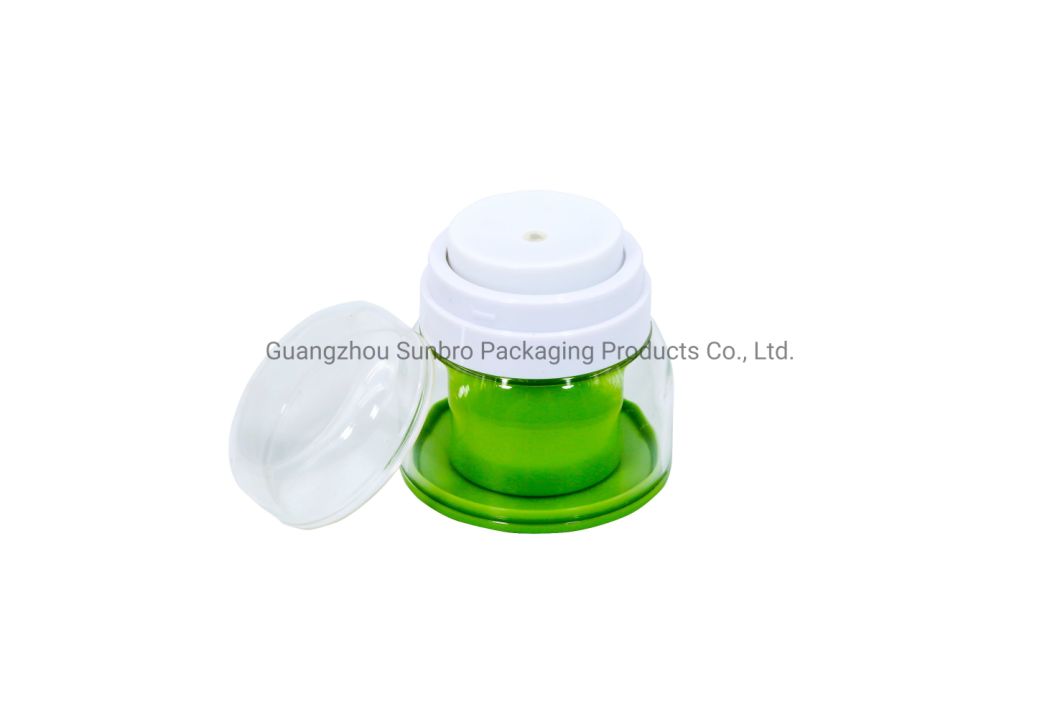 30g/50g as Cosmetic Packaging Plastic Airless Cream Jar.