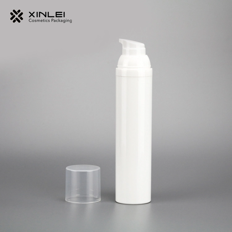 Durable in Use 30ml 1oz Slim White Lotion Airless Containers
