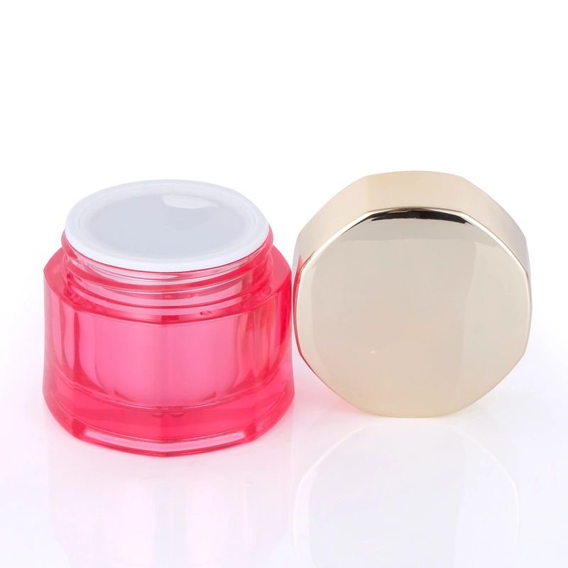 Hot-Selling 50g Acrylic Airless Lotion Bottles Jar for Cosmetic Packaging