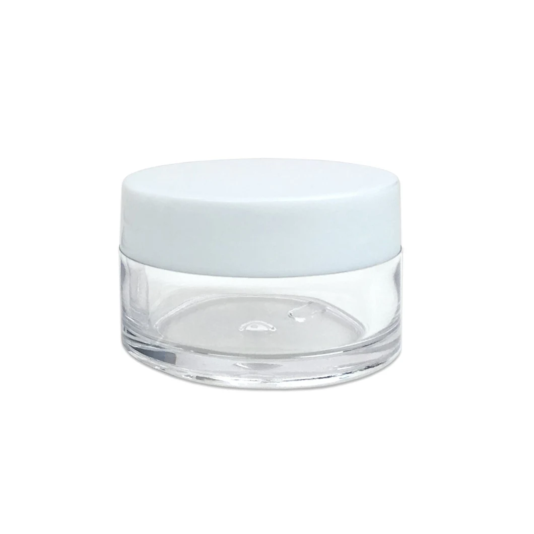 Custom PP Customized Color Plastic Cream Jar 20g Lip Scrub Container Empty Cosmetic Jar