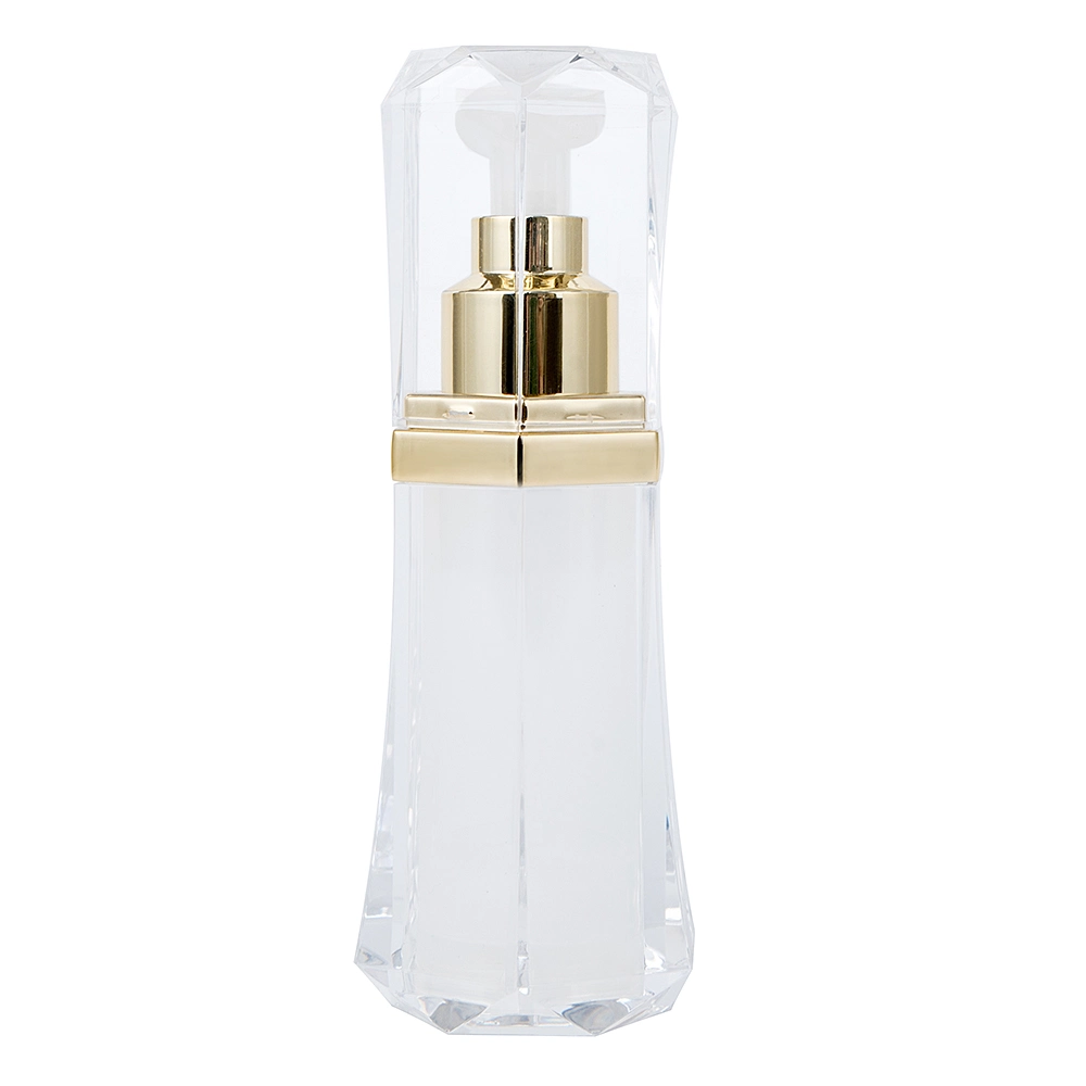 30ml 50ml Ms Unique Shape Cosmetic Airless Pump Bottles