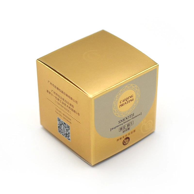 Custom Printed Glass Cream Jar Packaging Corrugated Board Insert Cardboard Paper Box for Cosmetic