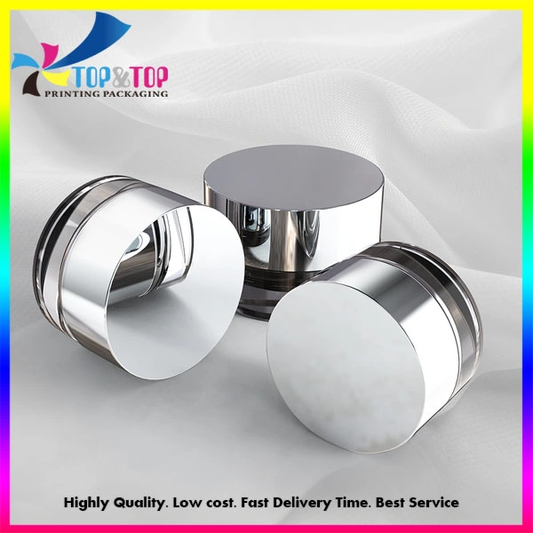 Customized High Quality Clear Round Acrylic Cosmetic Cream Packaging Jars Wholesale