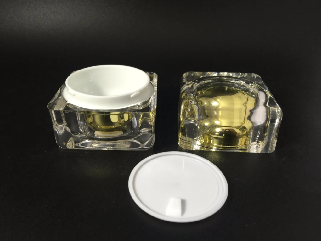 Acrylic Crystal Lotion Bottles and Cream Jars for Cosmetic Packaging