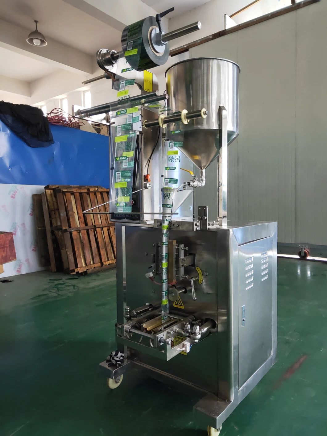 Pouch Packing Machine for Tea, Herb, Coffee, Soya, Grain, Sugar, Chips, Snacks, Sachet, Spice, etc