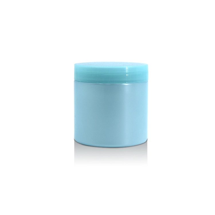 100g Blue Private Label Packaging Pet Cream Container Jar Cream Empty Jar Plastic Cosmetic Cream Jar for Skin Care