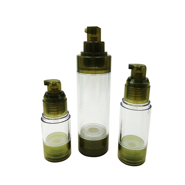 15ml 30ml 50ml 80ml 100ml Airless Pump Bottle Green Airless Bottle