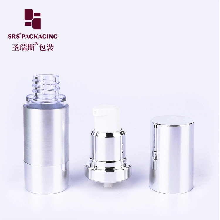 SRS Hot Sale Competitive Price Cosmetic Customized Color as Airless Empty Lotion Bottle with Lotion Pump