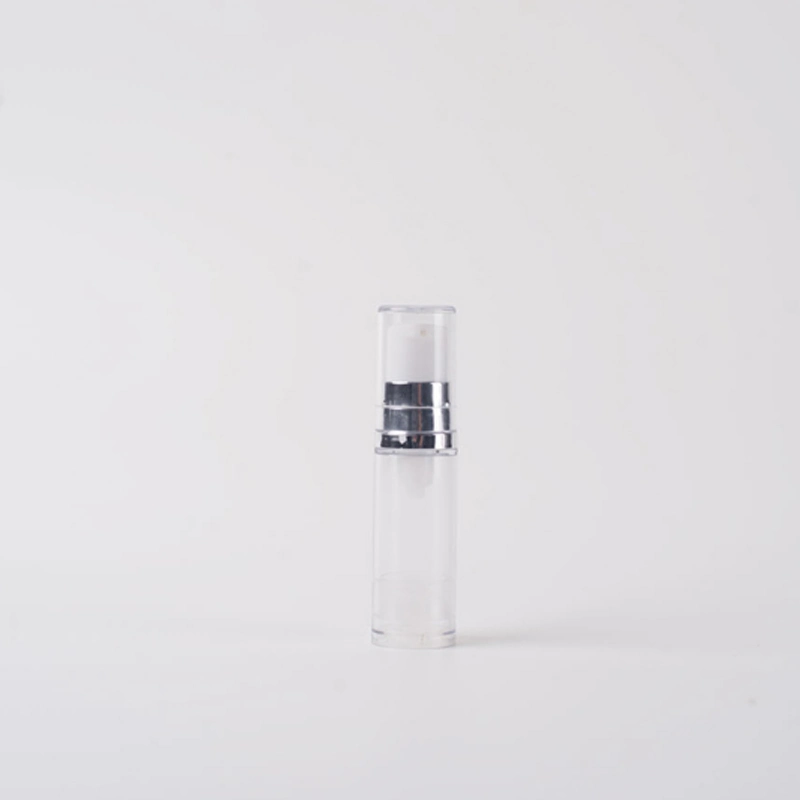 15 30 50 80ml Transparent Airless Bottles for Cosmetic Packaging