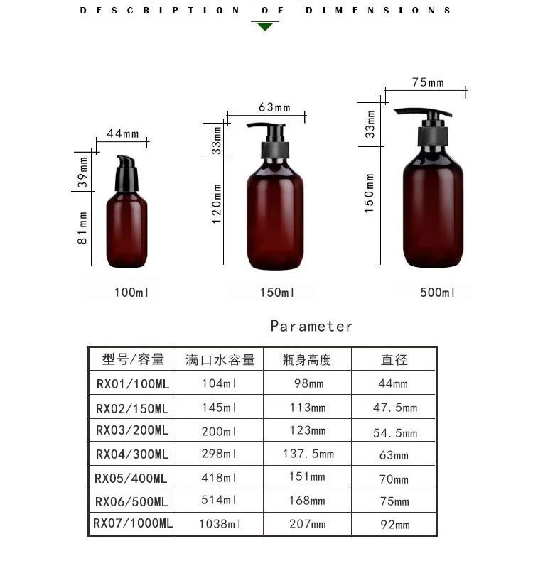 Plastic Trigger Sprayer Bottle Lotion Pump Bottle 28/410 Lotion Pump 24/410 Lotion Pump